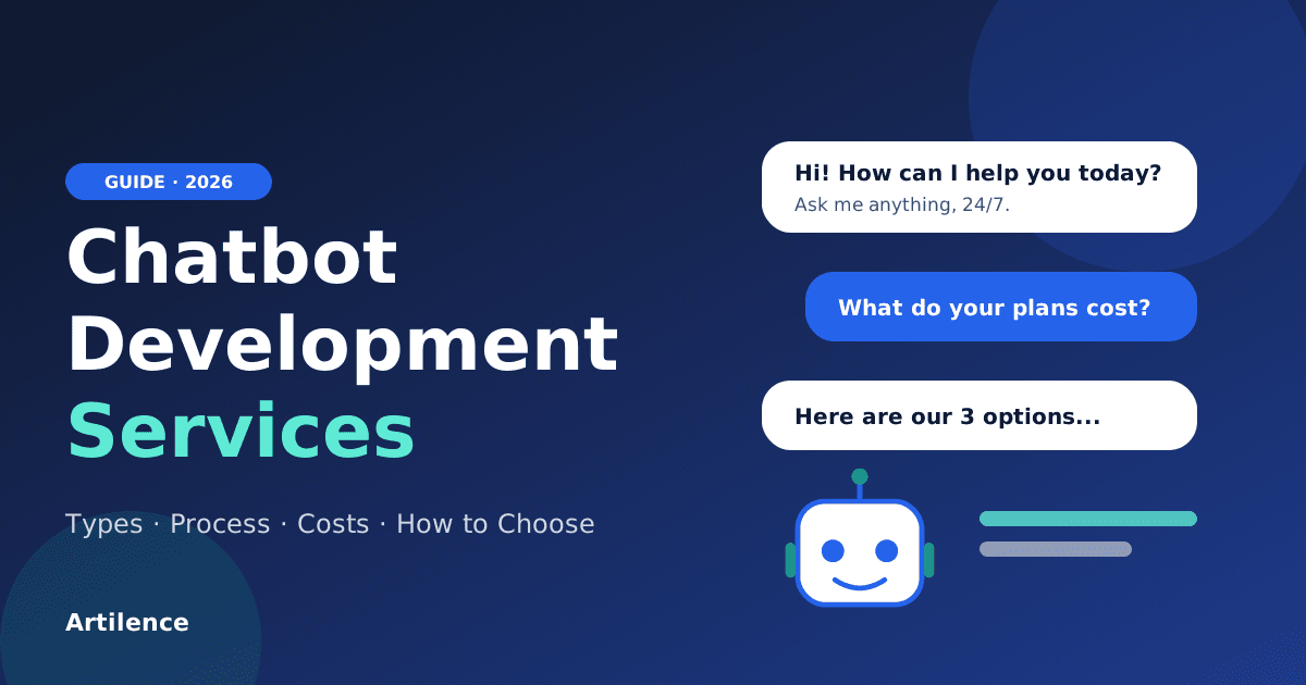 Chatbot Development Services: What They Include & How to Choose (2026)